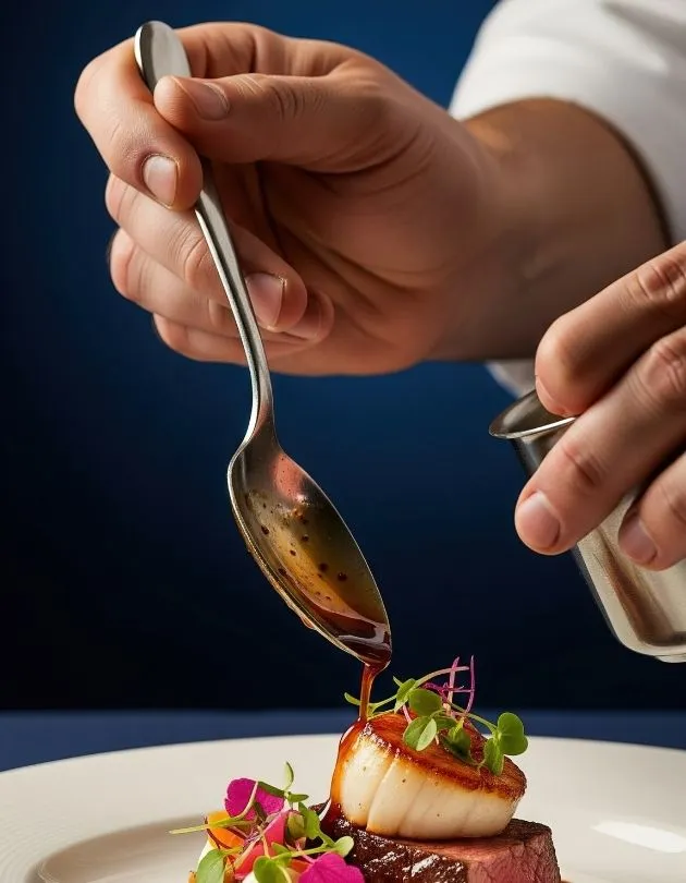 Private chef dinner at home